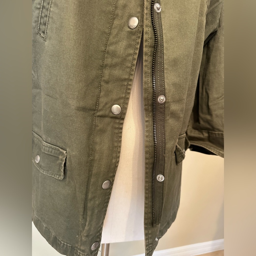Express Embroidered Army Jacket - Picture 3 of 5
